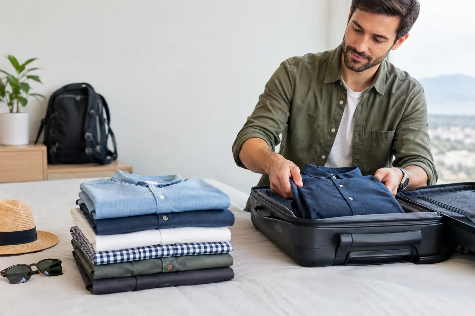 12 Best Travel Shirts for Men to Pack Smarter