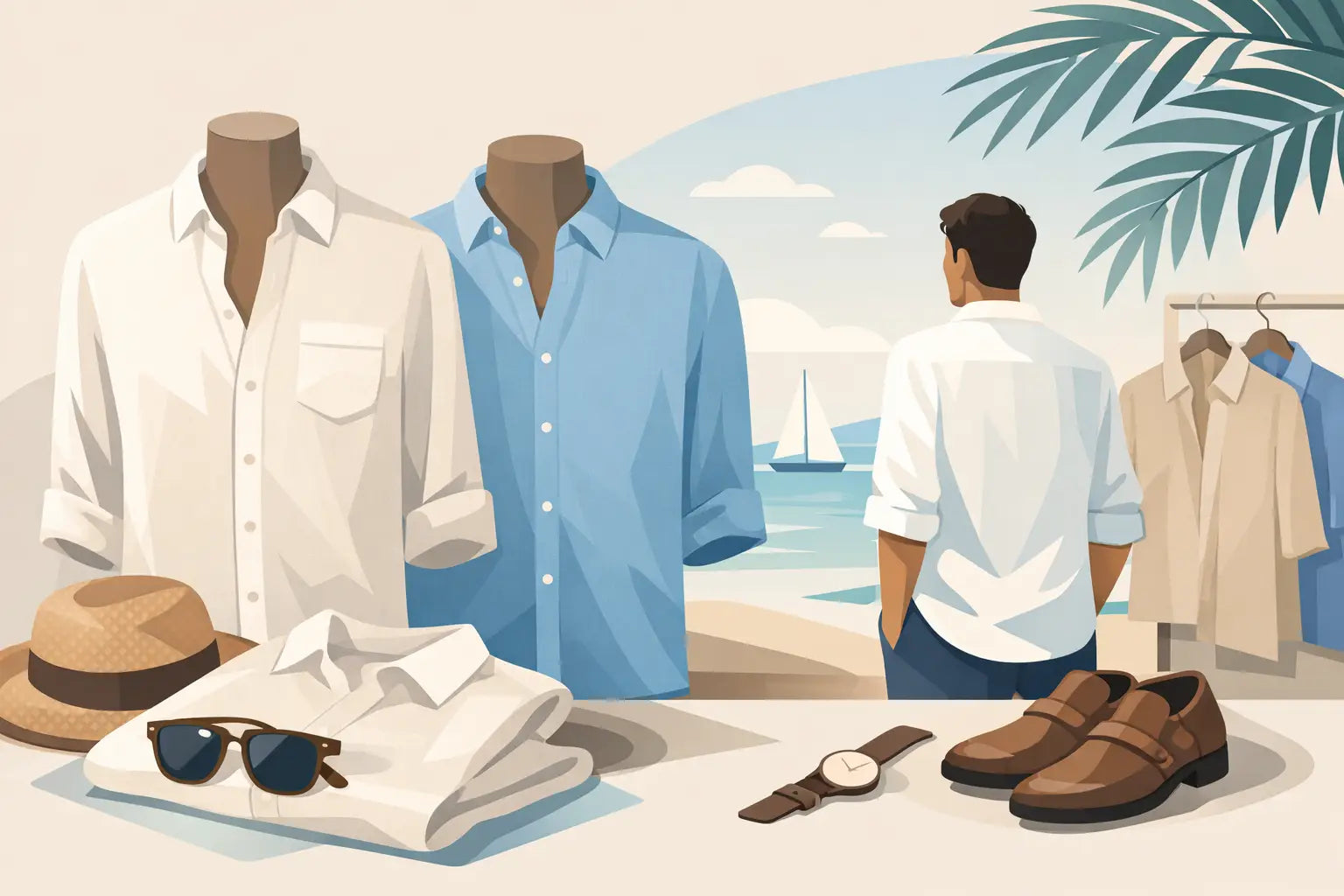 Breathable Linen Shirts for Men, Styled Right
