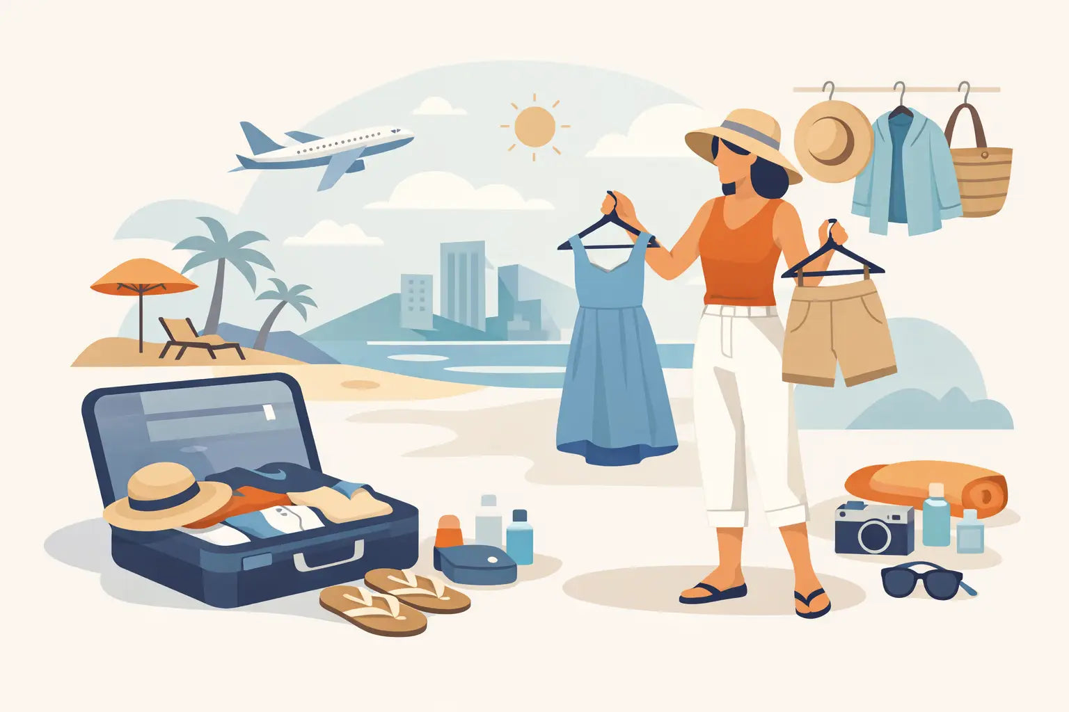 What to Wear on Vacation Without Overpacking
