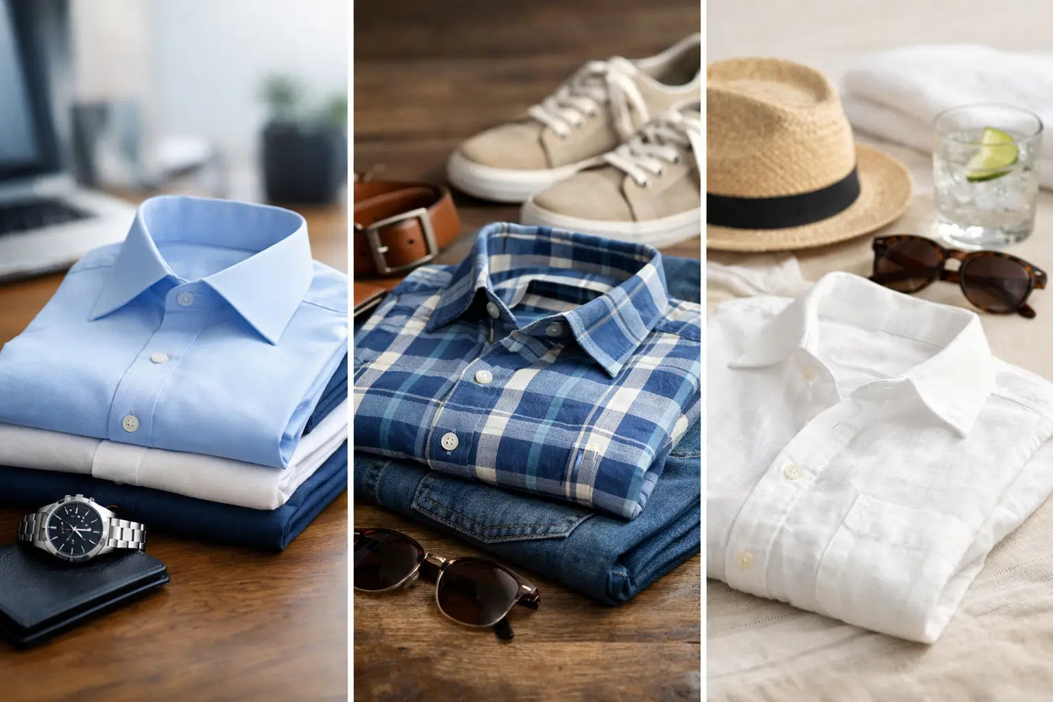 Men's Shirt Fabrics for Every Part of Your Week