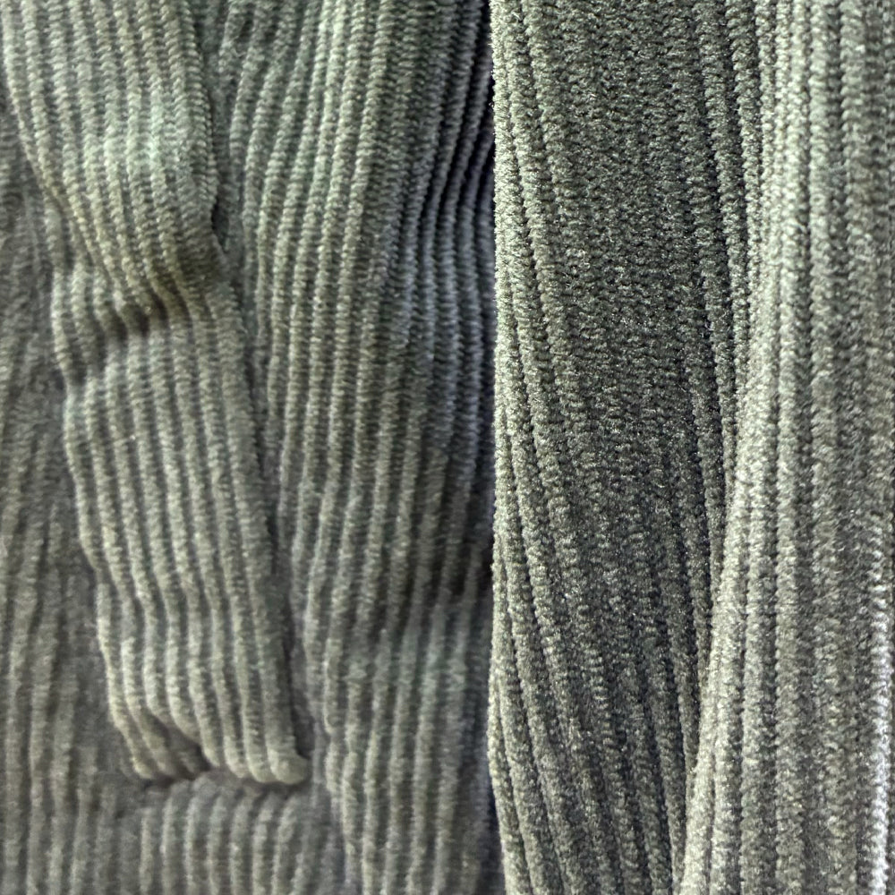 बोल्ड एंड बेसिक्स ऑलिव कॉर्डुरॉय यूटिलिटी हुडी