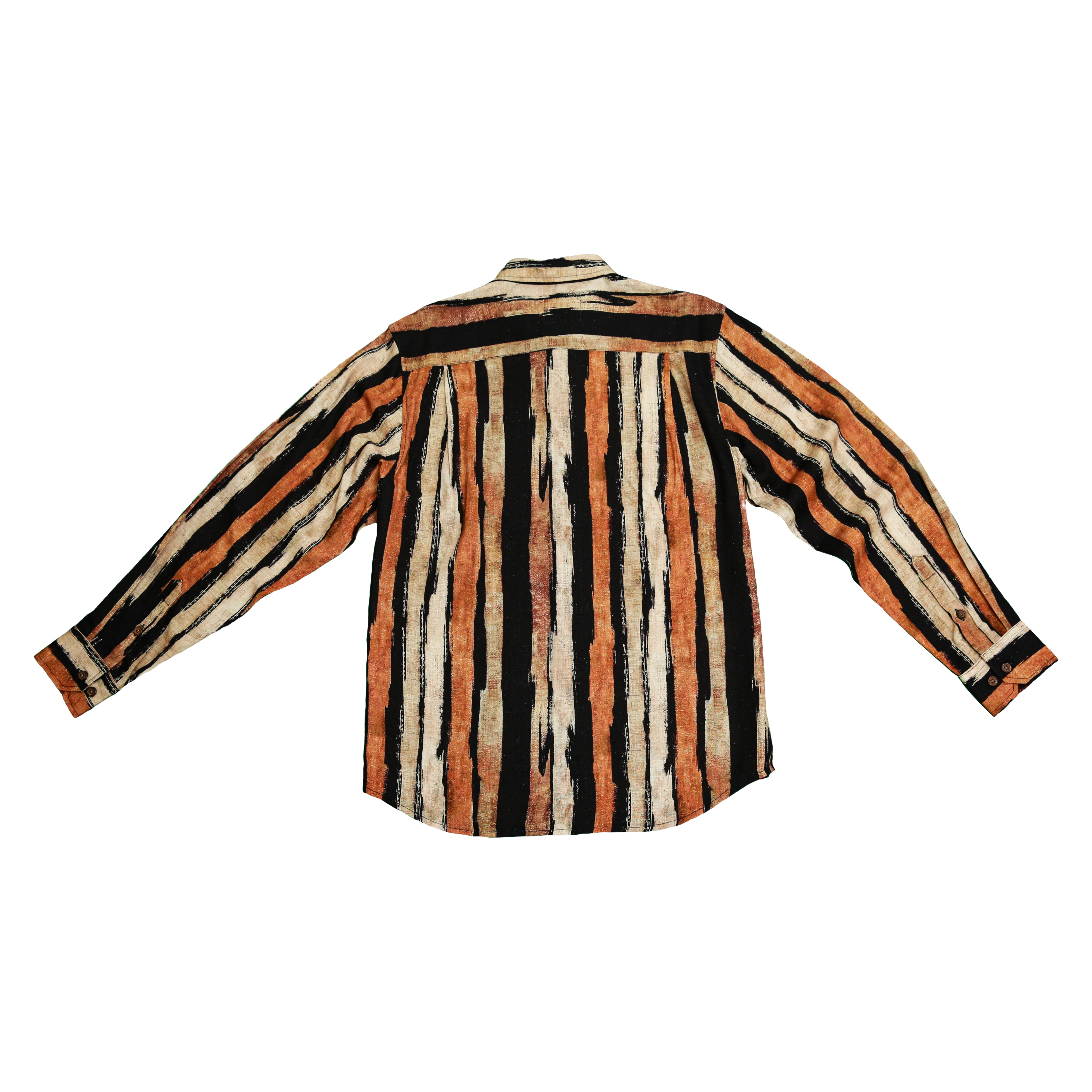 बोल्ड एंड बेसिक्स अर्थबाउंड ब्रशस्ट्राइप शर्ट