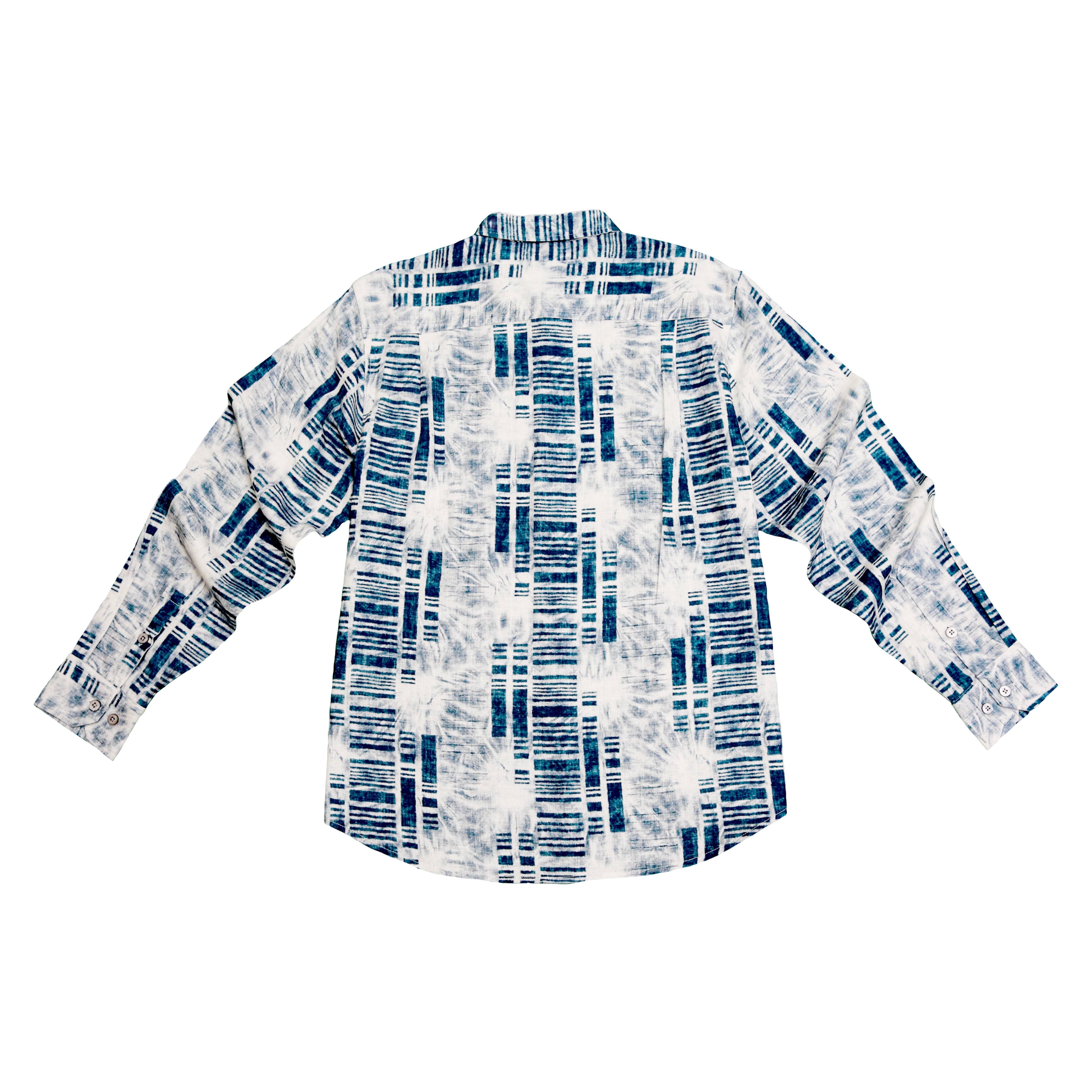 Bold&Basics Blueprint Bar Code Shirt