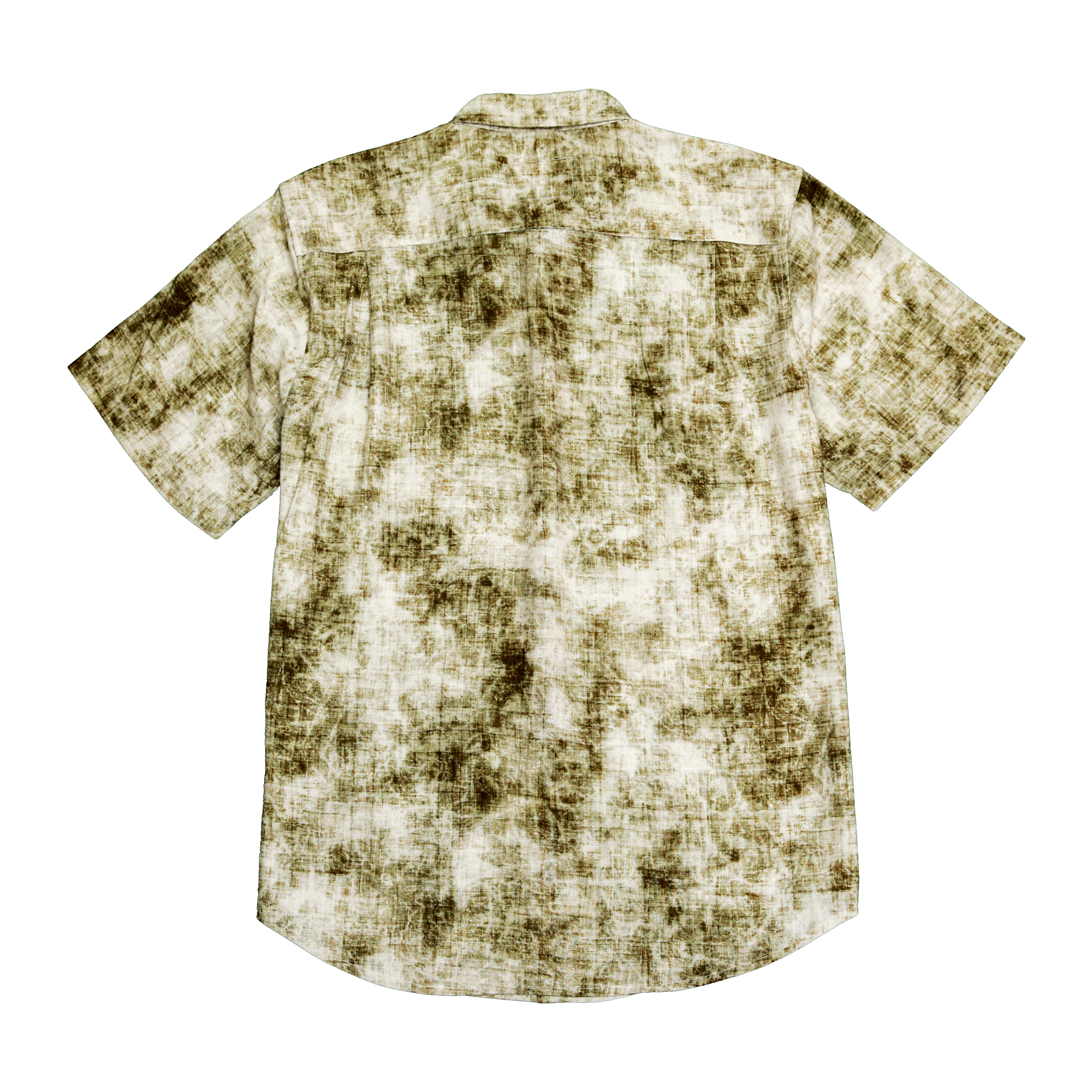 बोल्ड एंड बेसिक्स ऑलिव क्लाउड वॉश शर्ट