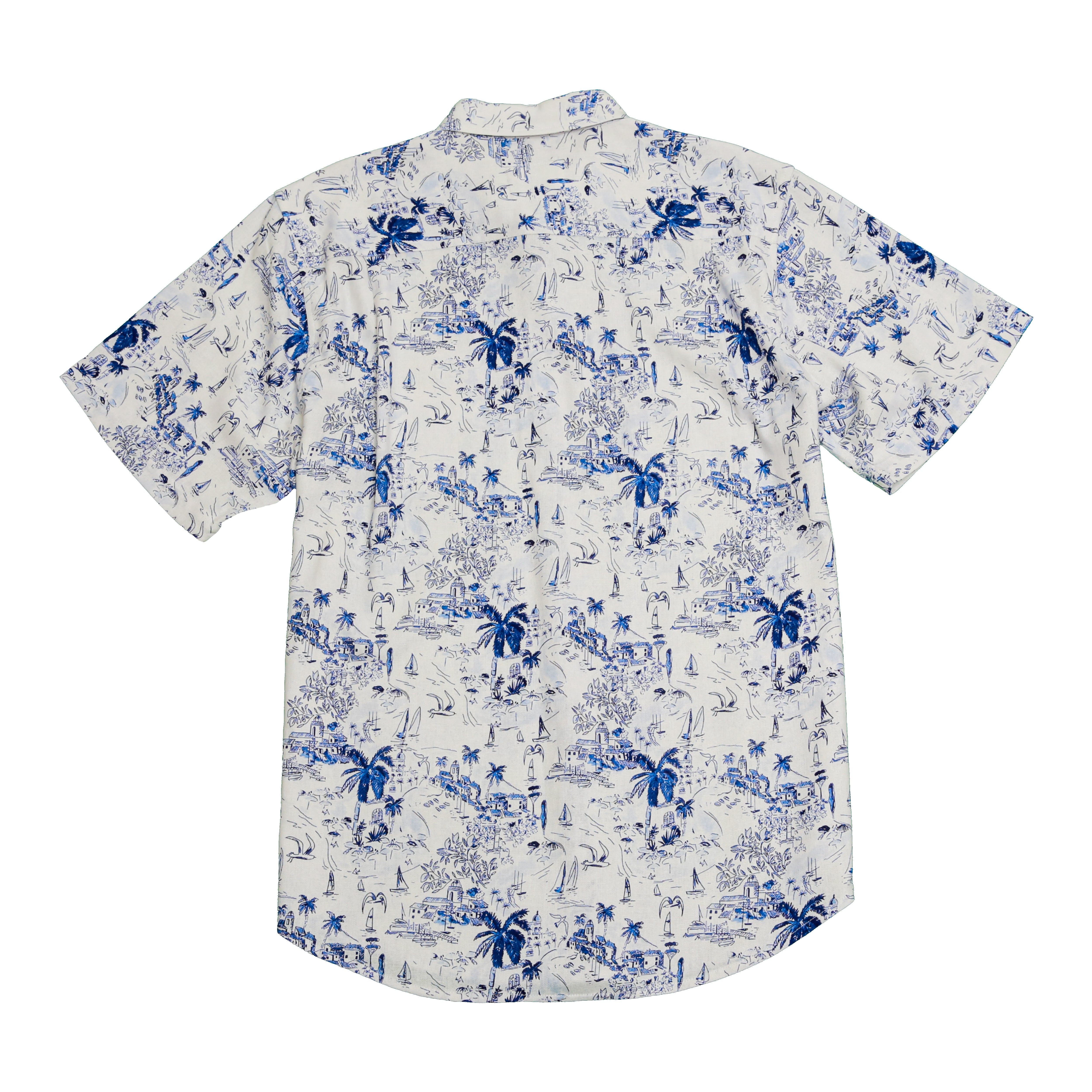 बोल्ड एंड बेसिक्स आइलैंड स्केच शर्ट