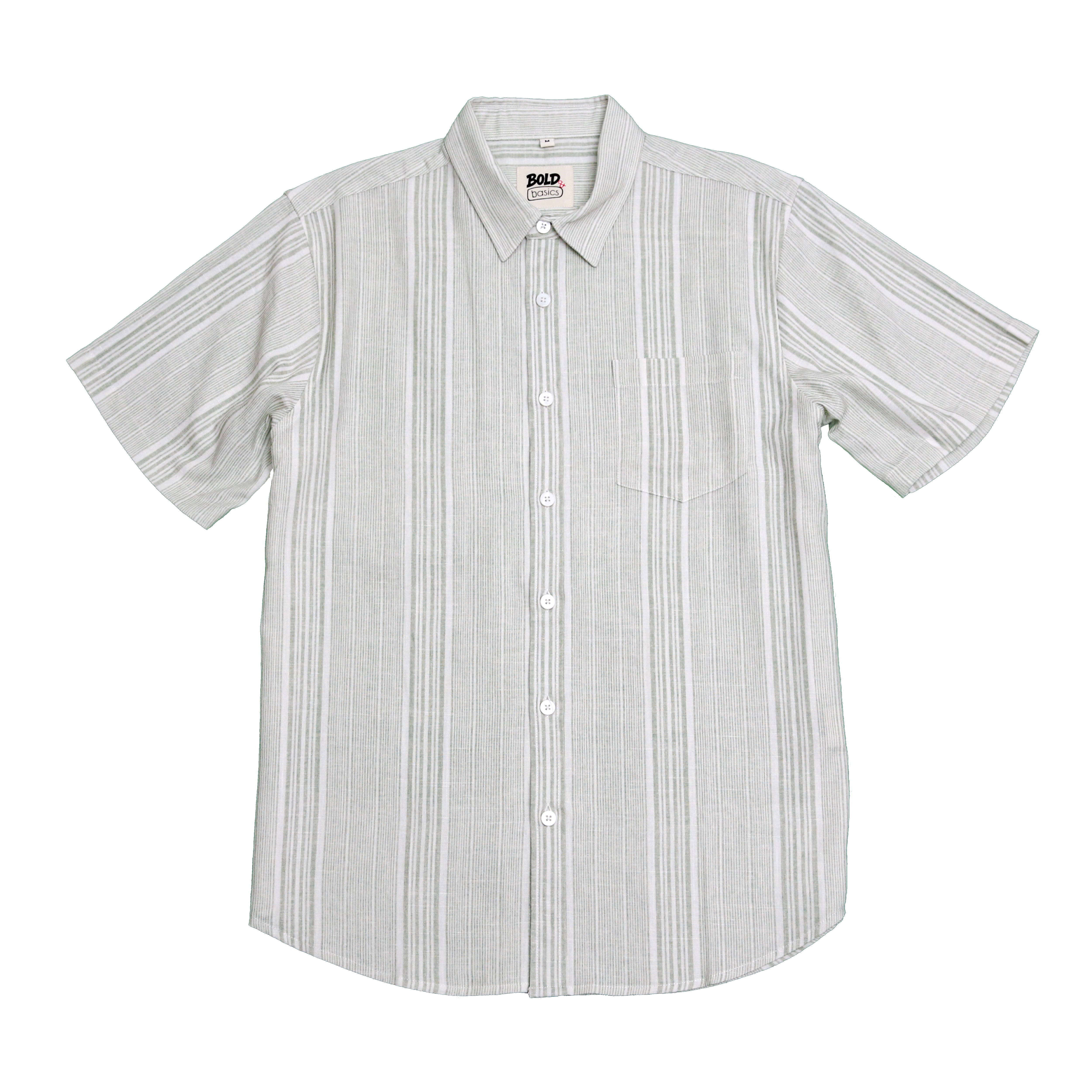 Silver Pinstripe Shirt