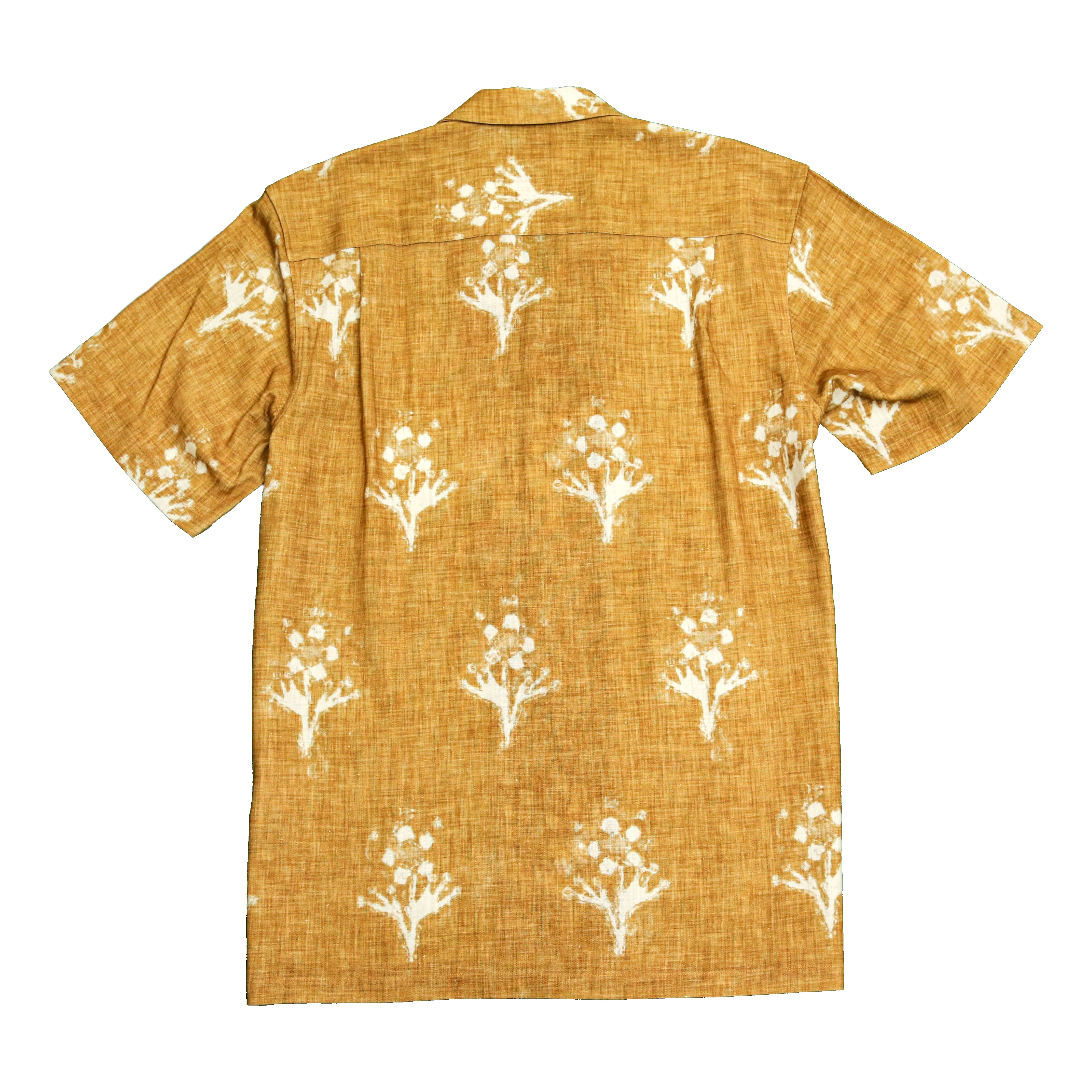 बोल्ड एंड बेसिक्स ओकर ब्लूम शर्ट