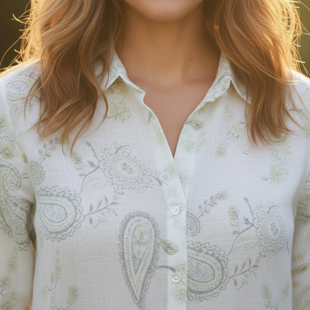 Classic Paisley Charm Shirt
