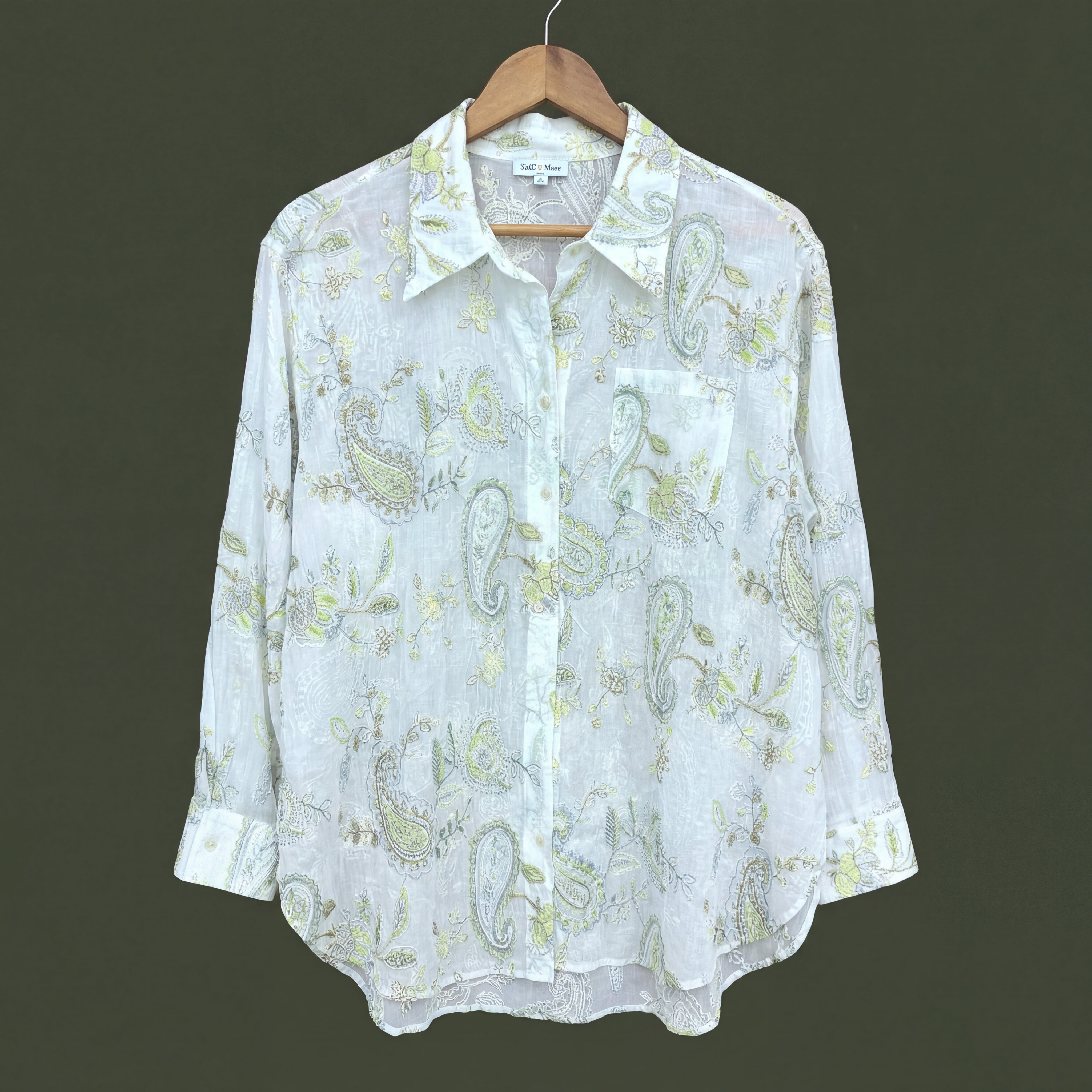 Classic Paisley Charm Shirt