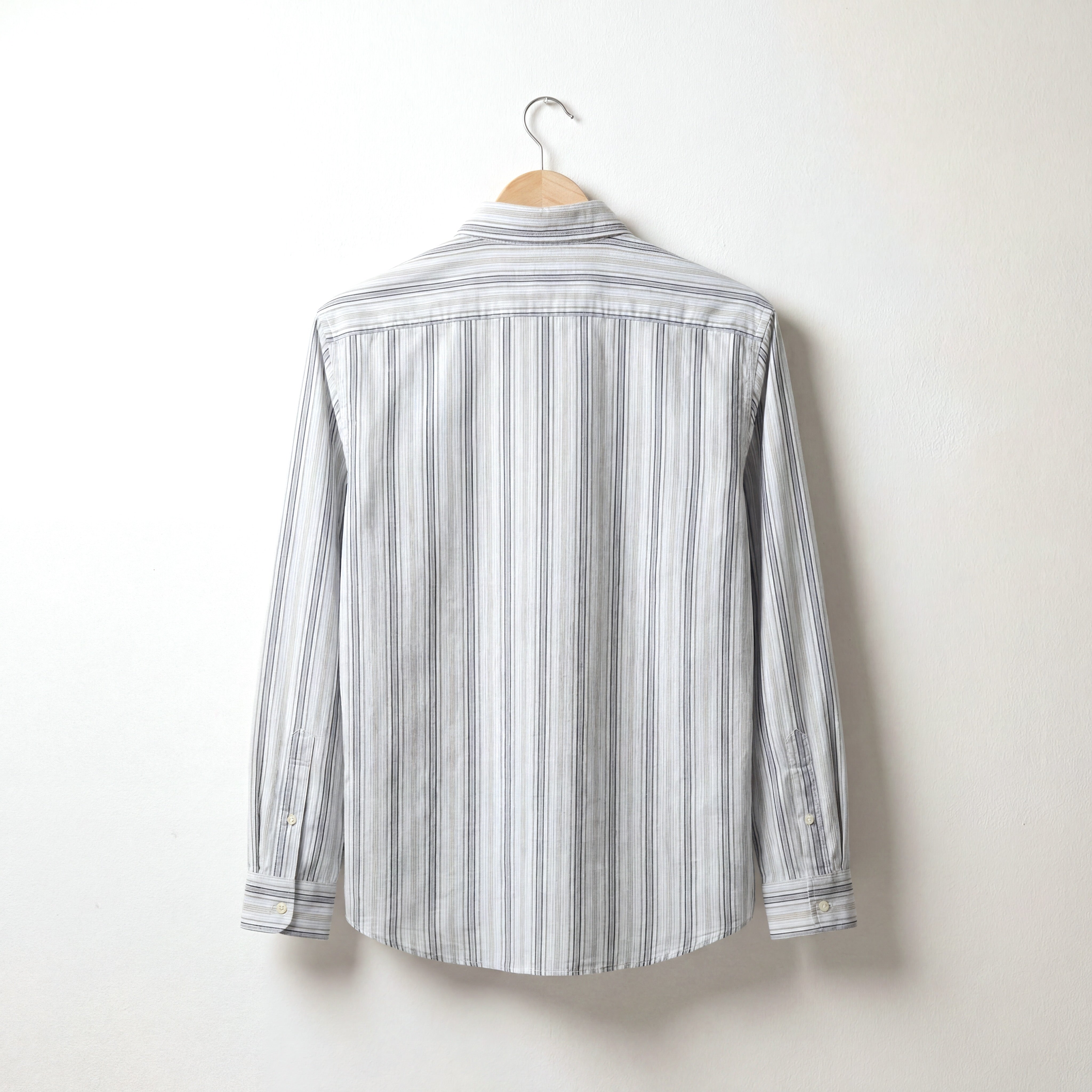 The White Striped Ease Shirt