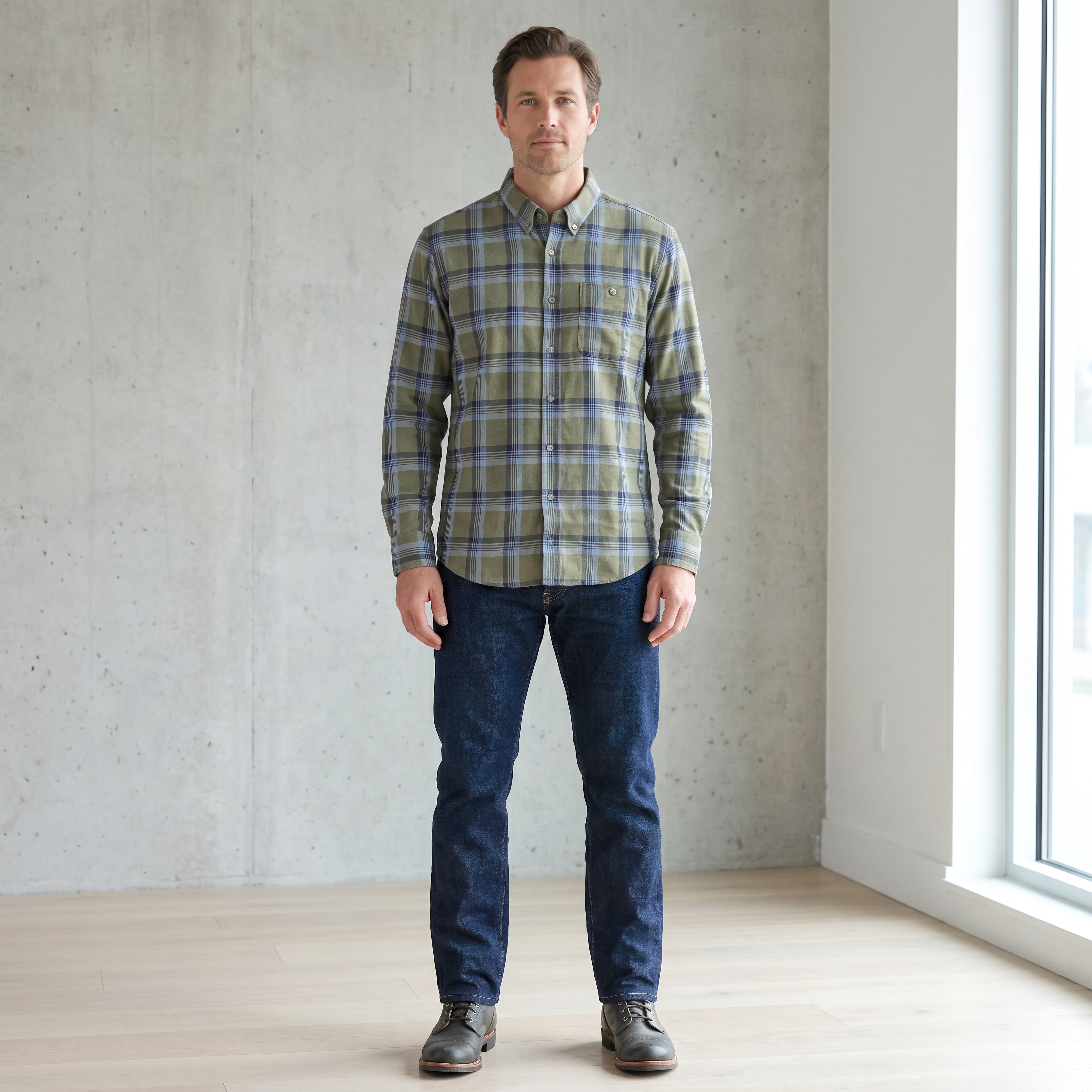 The Woodland Plaid Button-Down Shirt