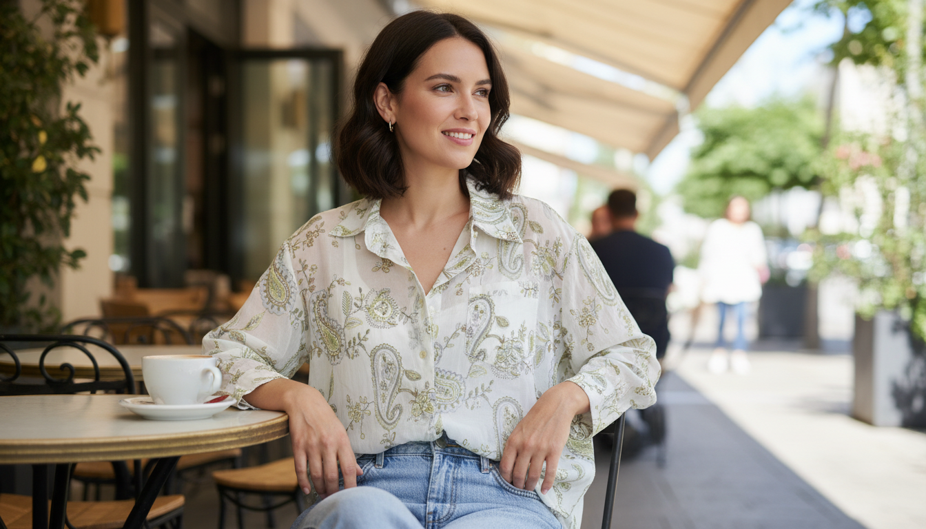 Classic Paisley Charm Shirt